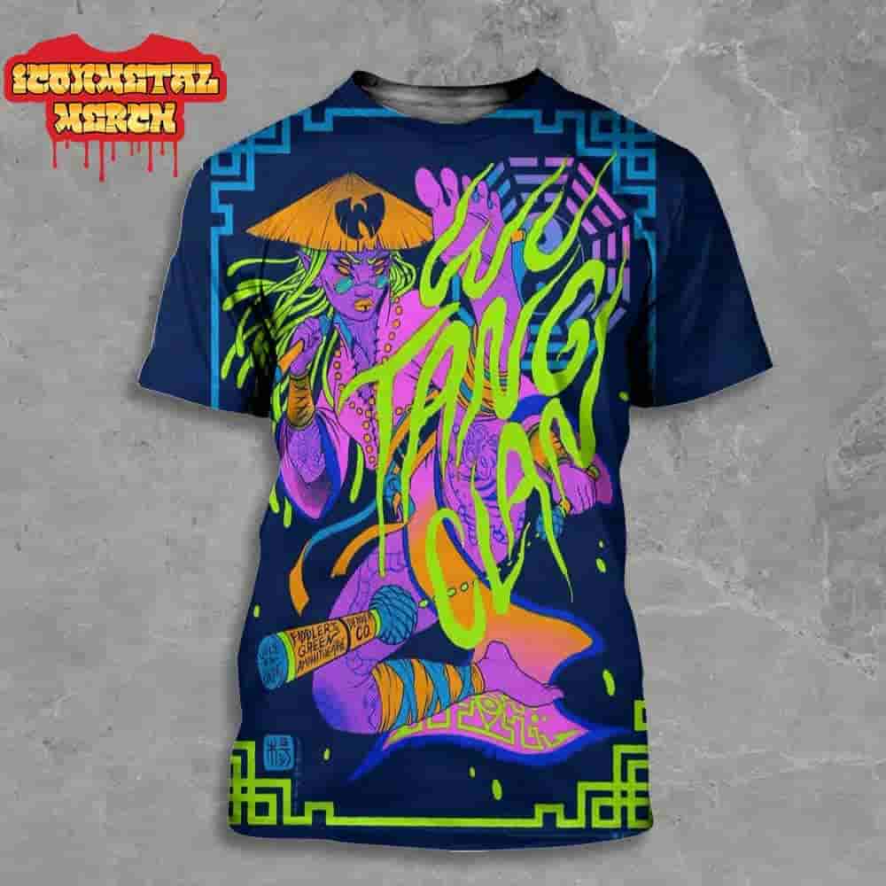 Wu-Tang Clan The Final Chamber Tour 2025 Event Poster At Fiddler's Green Amphitheater Denver CO On July 4th 2025 All Over Print Shirt Wu-Tang Clan The Final Chamber Tour 2025 Event Poster At Fiddler's Green Amphitheater Denver CO On July 4th 2025 All Over Print Shirt