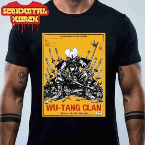 Wu-Tang Clan The Final Chamber Tour 2025 Event Poster At United Center Chicago IL On July 7th 2025 Classic T-Shirt