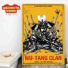 Wu-Tang Clan The Final Chamber Tour 2025 Artwork Poster At Little Caesars Arena Detroit MI On July 8th 2025 Wall Decor Poster Canvas